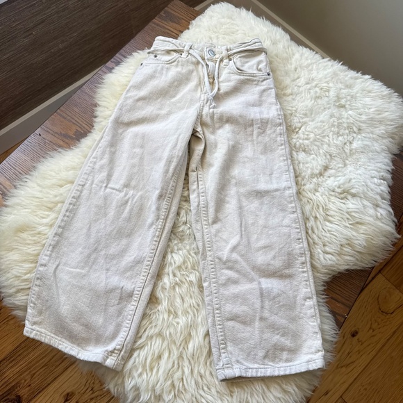 2 pc Zara Colored Denim Pants Size 7 - Picture 6 of 11